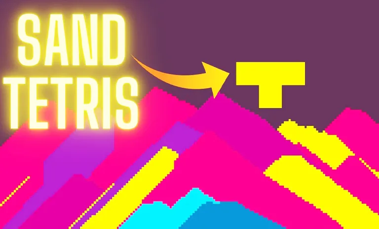Sand Tetris