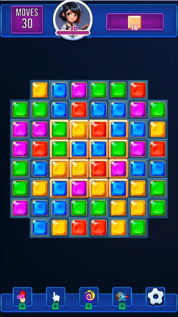 Secret Galaxy: Match Three Screenshot 1