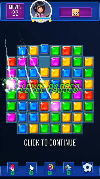 Secret Galaxy: Match Three Screenshot 2